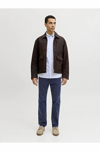 Jack & Jones بنطلون جينز رجالي من جاك جونز موديل كلارك بقصة عادية 12293328