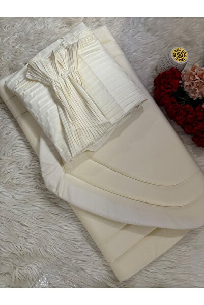 SSDM Prayer mat set with prayer shawl, rosary beads, incense burner, and half...