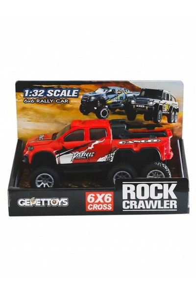 Gepettoys 6x6 rock crawler arazi aracı