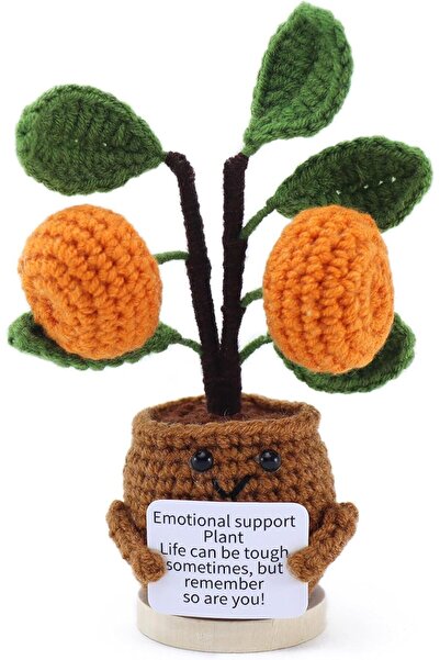 Generic دمية كروشيه إيجابية - شجرة البرتقال