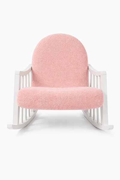 DesignArtHome Sallanan Pembe Teddy Sandalye