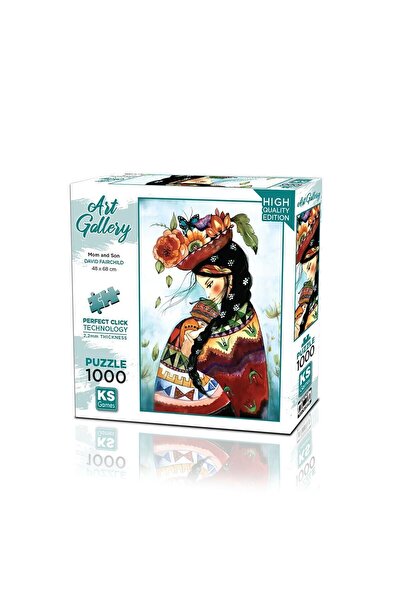 Ks Puzzle لغز 20778 مكون من 1000 قطعة للأم والابن