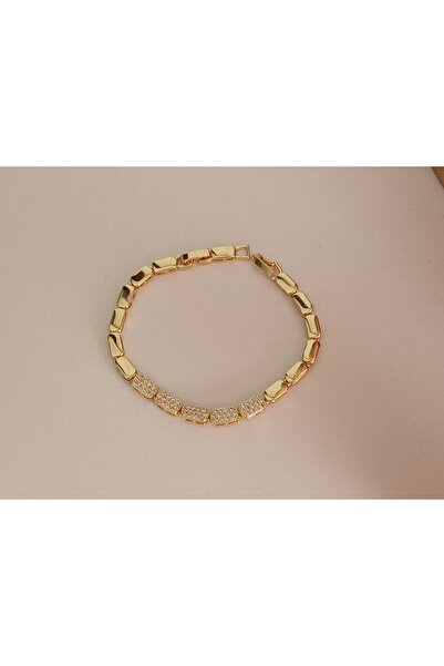 Çelik VIP 14K TAŞLI BİLEKLİK