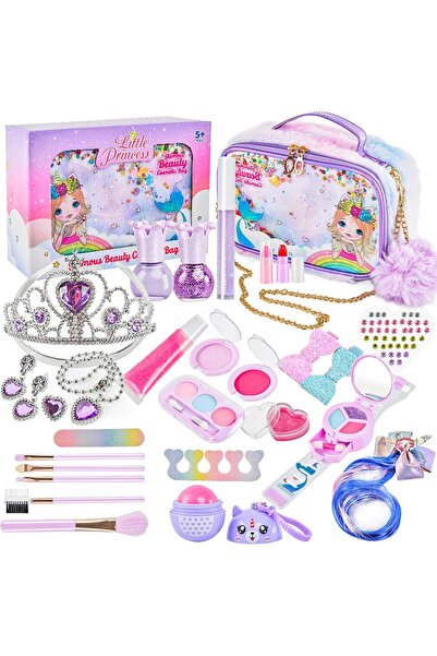 ZONEY مجموعة مكياج يونيكورن للبنات