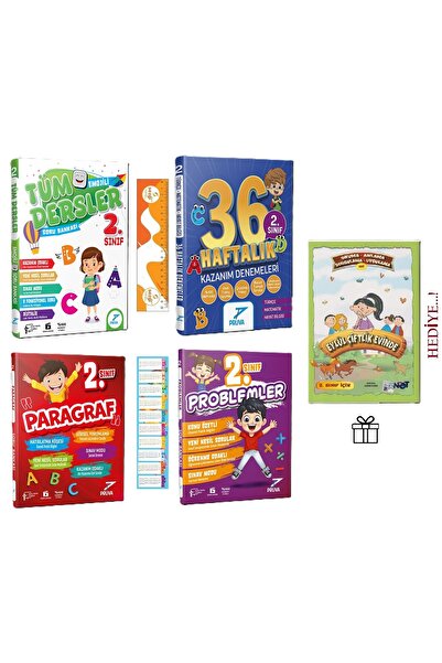 Pruva Akademi 2. Sınıf Tüm Dersler Emojili-Problemler-Paragraf Soru Bankası v...