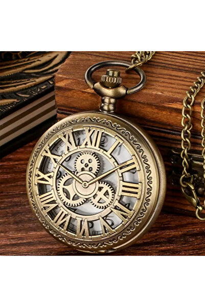 Sarego Numeral Motif Cuff Pocket Watch Nostalgic Retro Vintage Design Classic...