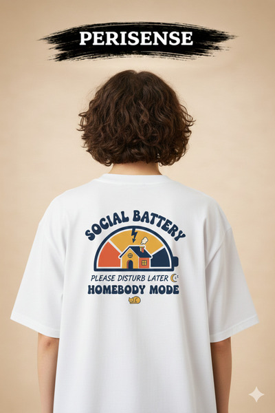 YRN COLLECTION Tricou oversize unisex din bumbac pieptănat premium, cu imprim...