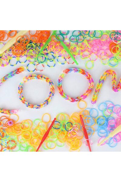 Generic مجموعة صنع الأساور على النول مع لوحة النول، مجموعة صنع الأساور الفنية...