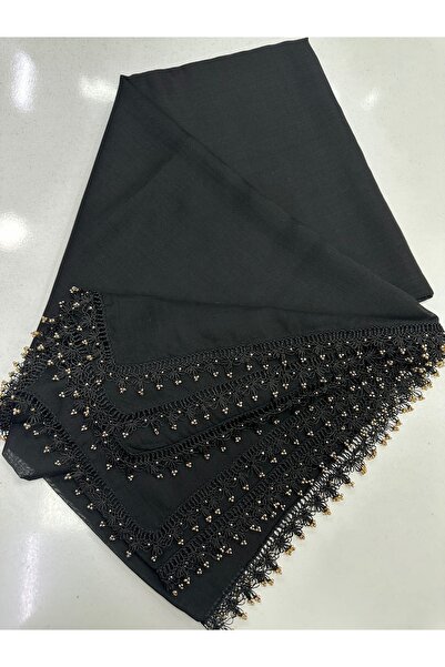 Cenk EL İŞİ İĞNE OYALI İNCİLİ YAZMA İĞNE OYALI TÜLBENT (1 ADET)