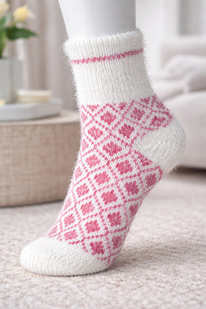ANUK GRUP Women's Plush Fringed Socks Sleep Socks