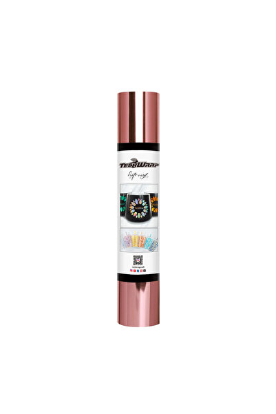 Teckwrap Craft Mirror Chrome Rose Gold Premium Smart Vinil -Kalıcı- 33 cm X 1...