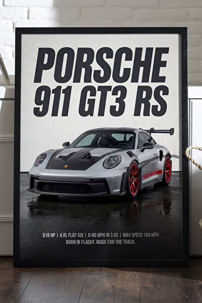 Duvarda Αφίσα BMW E30 M3 με μαύρο ξύλινο πλαίσιο, διακοσμητικός πίνακας τοίχο...