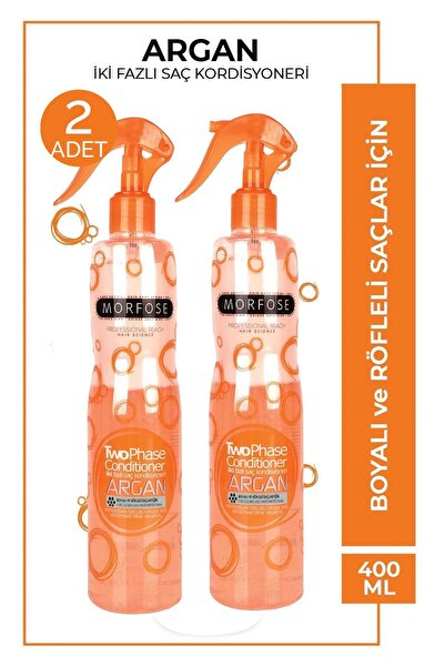 Morfose Argan Sıvı Saç Kremi 400 ml 2 Adet