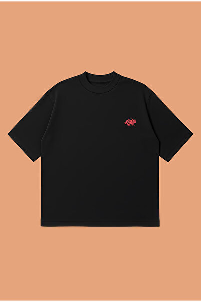 PURE POWER Synaworld Red Boxy Fit Oversized Unisex Tshirt – Printed T-Shirt |...