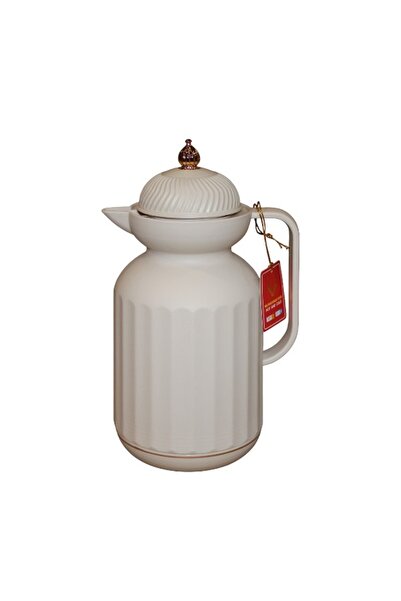 WDA 1.0L Insulated Coffee Pot Thermal Jug with Decorative Lid