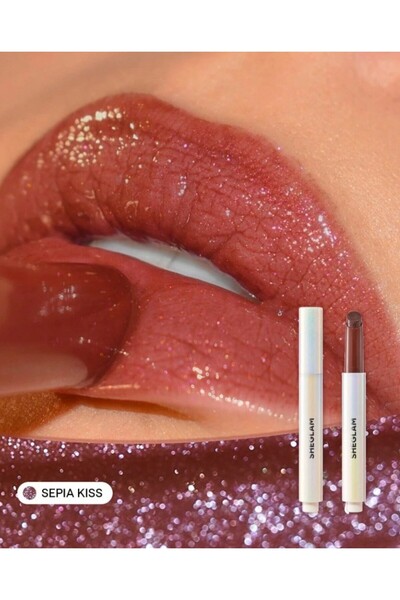 SHEGLAM Pout-Perfect Işıltılı Dudak Dolgunlaştırıcı(Sepia Sizzle - Koyu Sepya)