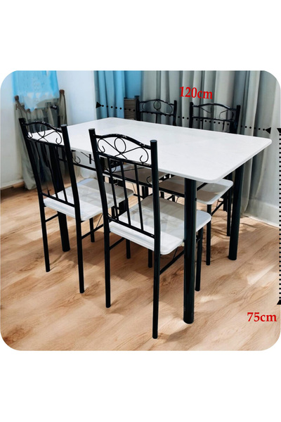 DEC39 Dining table with 4 chairs, elegant and distinctive design