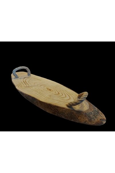 depo haki 14×42×2 سم. صينية قهوة خشبية طبيعية