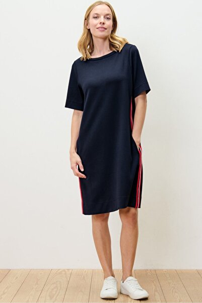 Tchibo Women Plain Sweater Dress, Navy