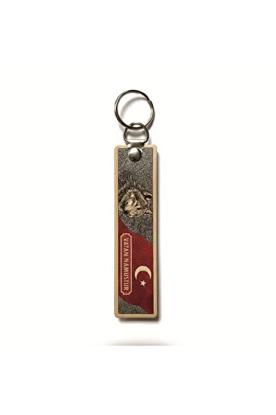Seyhan Askeri Malzeme Tpu Double Sided Keychain - Kurt - Vatan Namustur