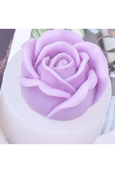 MILMATT Matrita de silicon, Milmatt, Model Trandafir, pentru lumanari, , 90 x...