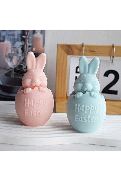 MILMATT Matrita de silicon, Milmatt, Model ou de Paste cu iepuras Easter, pen...