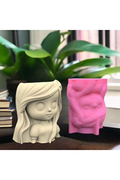 MILMATT Matrita de silicon , Milmatt, Model Vaza Fetita, , potrivit pentru pr...