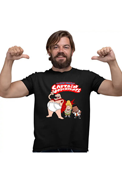 OEM Men's T-Shirt Captain Underpants The Epic Adventures of Captain Underpant...