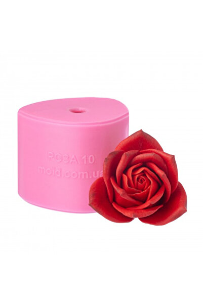 MILMATT Καλούπι Σιλικόνης - Τριαντάφυλλο 5,5 x 6,3 εκ.