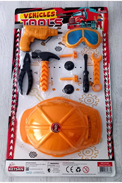 Kt Oyuncak Baretli Tamir Seti Erkek