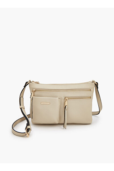 Celeste Grainy Pu Cross Body - H19 x W 27.5 x D 11 cms