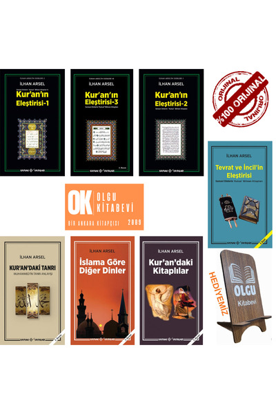 Kaynak Yayınları Kur'an'ın Eleştirisi - İslama Göre Dinler - Tevrat ve İncil'...