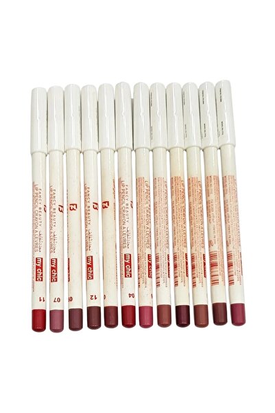 FANCY BEAUTY Lip liners in 12 colors