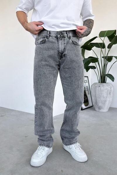 HAFKAGİYİM Gray Basic Regular Pants