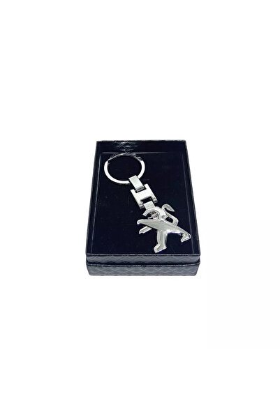 Peugeot Breloc 3D premium cu două fețe în cutie cadou