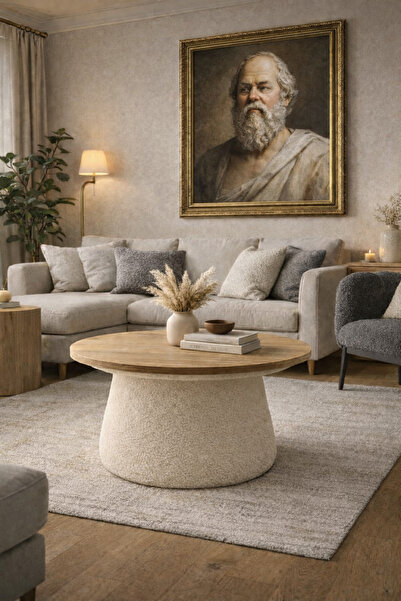 arge demo Socrates Mantar Sehpa Orta Sehpa (Ofis ,Balkon,Salon,Oturma Odası) ...