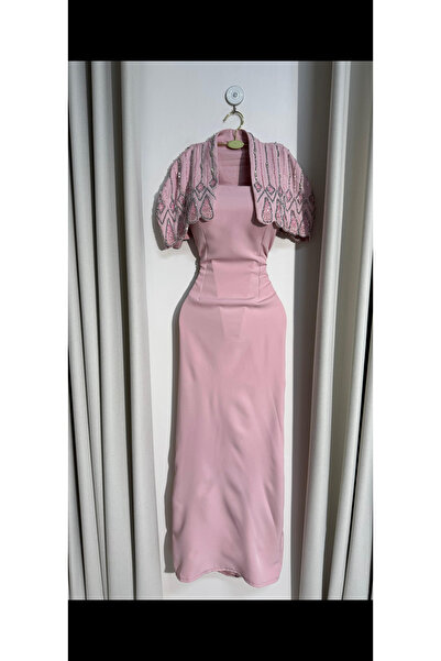 AREEJ FASHION Pink evening dress