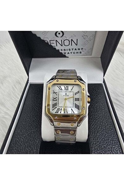 Cartier Men's Wristwatch Steel Shape Waterproof Modern High Quality Silver Br...