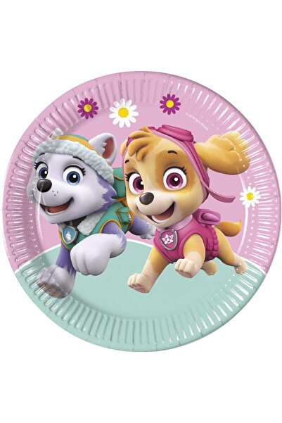 Procos Set of 8 PAW PATROL Skye&Everest plates 23 cm