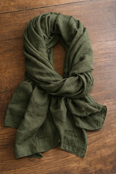 KRAFTELLA Kırınkıl Shawl Matte Textured – Natural Textured Kırınkıl Shawl