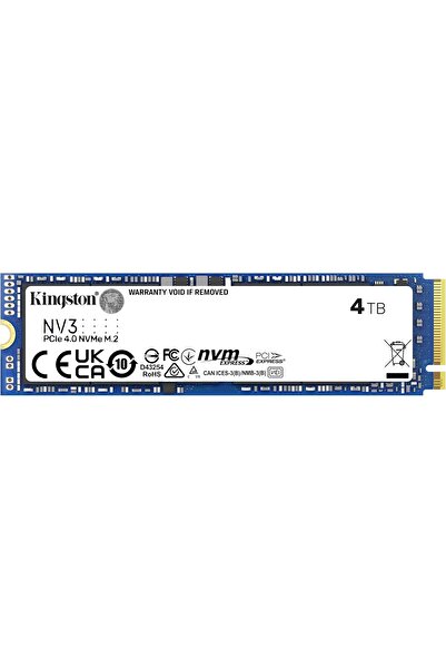 Kingston NV3 4TB M.2 2280 NVMe SSD