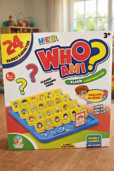 Hobi Eğitim Dünyası Ben Kimim? Ben Neyim? (Who I Am) Kutu, Zeka Oyunu