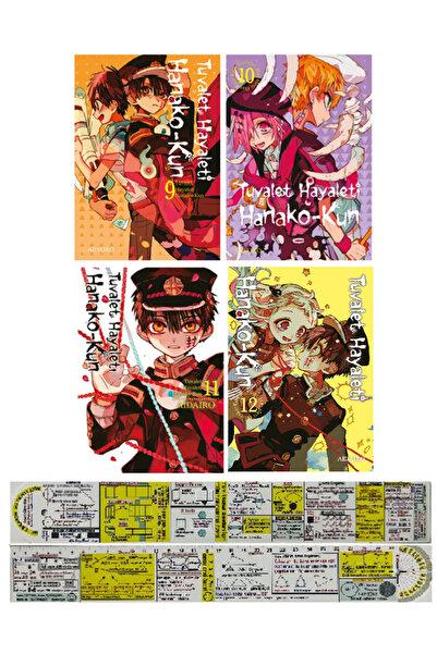 Gerekli Şeyler Yayıncılık Tuvalet Hayaleti Hanako-Kun 9-10-11-12. Ciltler Man...