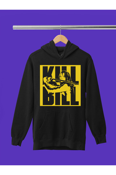 MAGORS Kill Bill Printed Cotton Long Sleeve Fleece-Lined 3 Yarns Hooded Sweat...