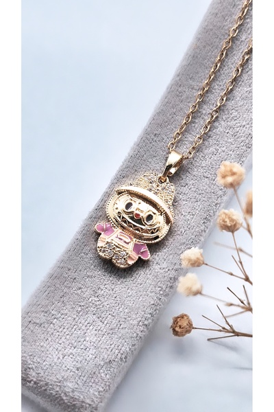 Serenity قلادة فولاذية على شكل شخصية لابوبو02