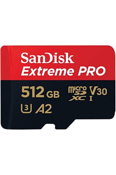 SanDisk إكستريم برو 512 جيجابايت microSDXC + محول SD + برنامج الإنقاذ ديلوكس