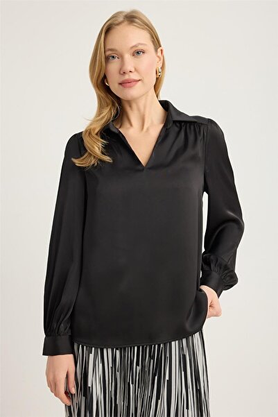 HomeStore Μπλούζα με γιακά