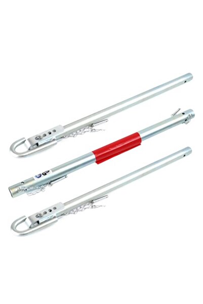 AMIO Bară de remorcare rigidă pliabilă, 2 tone, lungime 180cm