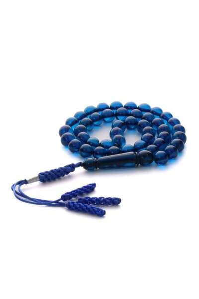 Shaka Khatam مسبحة فاخرة من غبار الكهرمان، 45 حبة - شكا خاتم