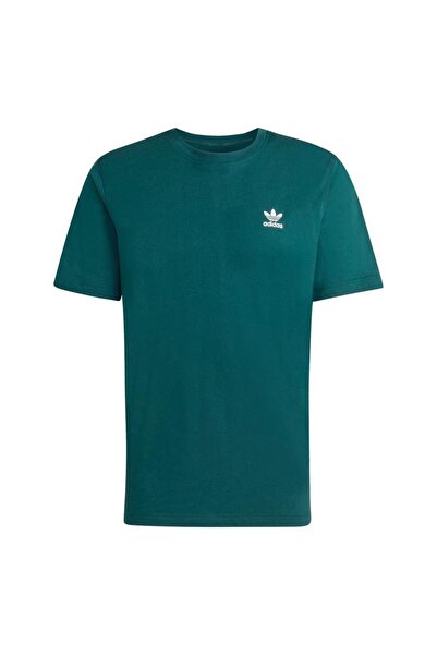 adidas Men's Green T-Shirt Trefoil Ess Tee Jz3586